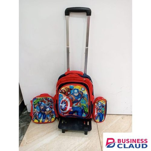 Marvel Avengers-themed 3-in-1 school bag set