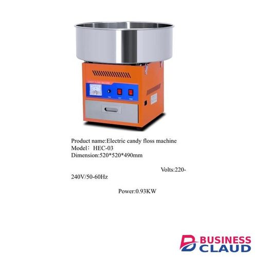 Electric commercial candy floss machine (cotton candy maker)