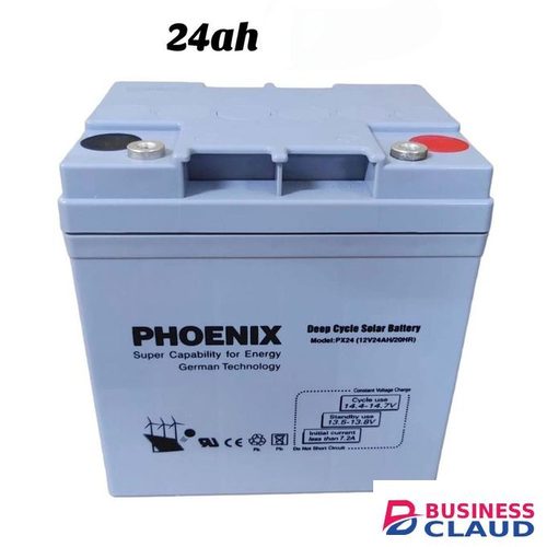 Phoenix PX24 12V 24Ah deep cycle solar battery