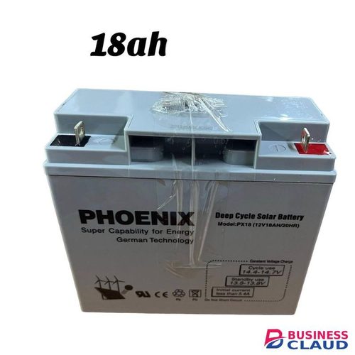 Phoenix PX18 12V 18Ah deep-cycle solar battery
