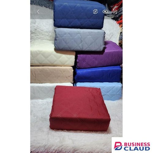 Cream quilted waterproof mattress protector
