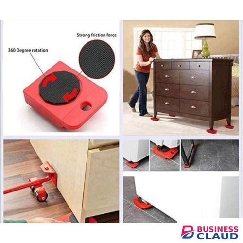 Heavy-duty furniture lifter and mover tool set
