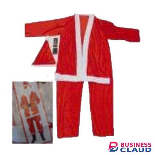 Christmas Costume – Pleuche & Short Plush with Belt (Red & White)