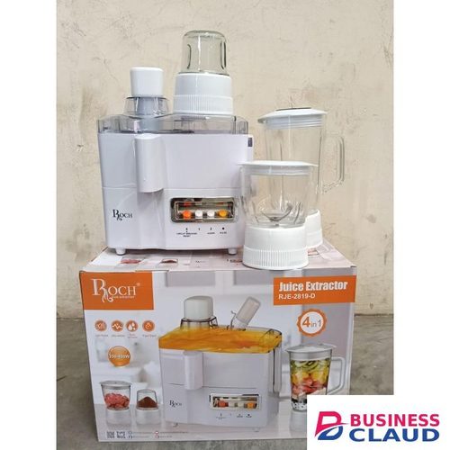 Roch RJE-2819-D 4-in-1 Juice Extractor and Food Processor
