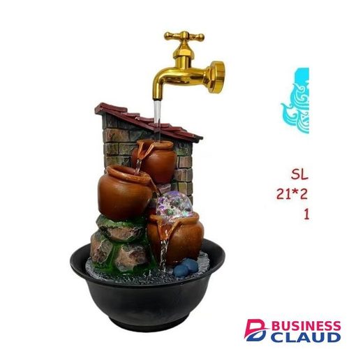 Executive and decorative tabletop water fountain