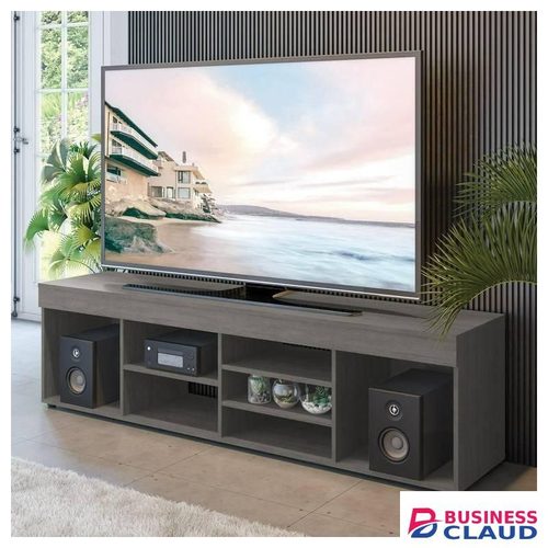 Modern Design Wall Unit Furniture 7 Shelf open storage TV Cabinet 5FT