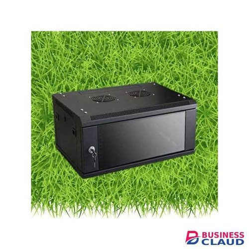 Easy Cable Entry Options 4U Wall Mount Data Cabinet Enclosure Network Rack With Vented Side Panels