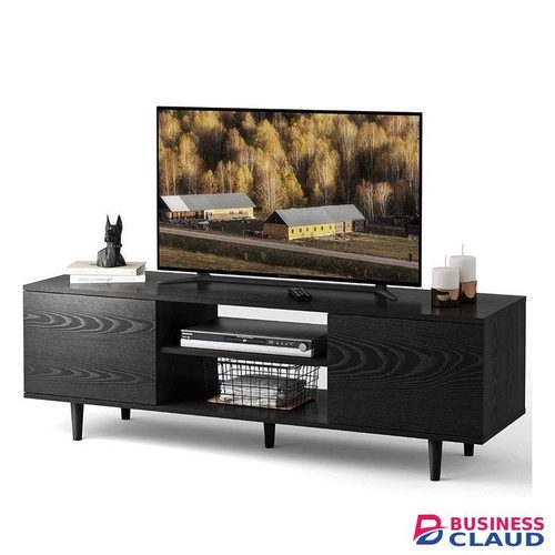 BLACK ROMAN Wooden TV Stand - 4FT