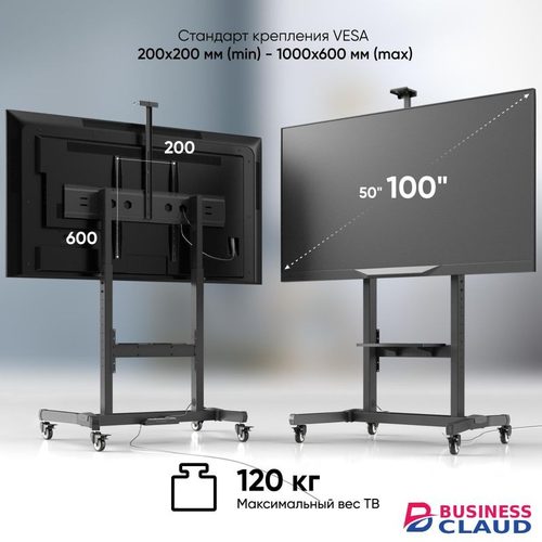 ONKRON TS1991 50-100" MOBILE/MOVEABLE TV STAND