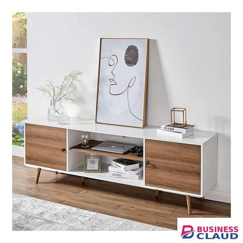 Wood New Roman TV Stands 4FT