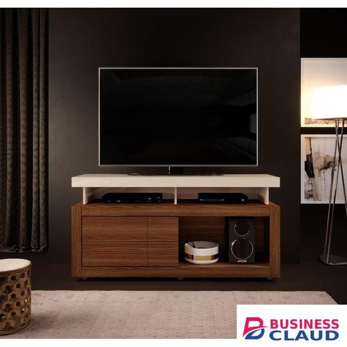 DJ Moveis TV Stand for 55' TV-Marroquim/Cream
