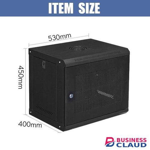 Secom 9U SERVER RACK CABINET 600 X 450 X 500 MM WALL MOUNT NETWORK CABINET