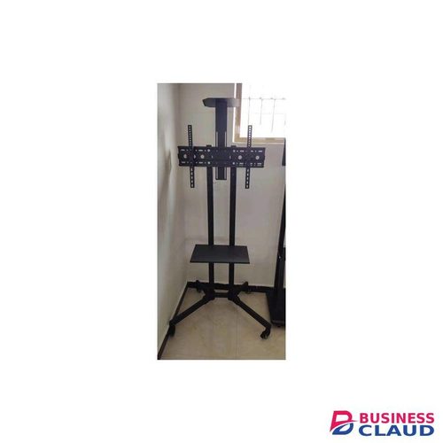 Mobile Mobile/Rolling TV Cart with Lockable Wheels, Floor TV Stand 32-70 Inch LED & LCD Screen TV Trolley with Supported Camera Rack & Strong Wheels Holds up to 50 Kg VESA