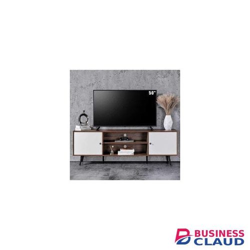 Modern Roman Darkwallnut Wooden TV Console 4ft