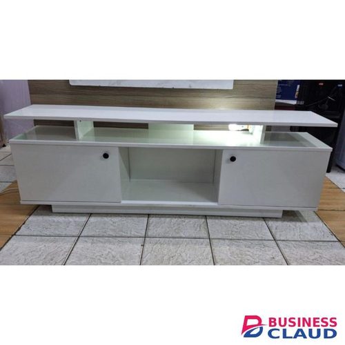 Oslo Modern 5ft Wooden TV Stand with LED Lighting & Storage Cabinets