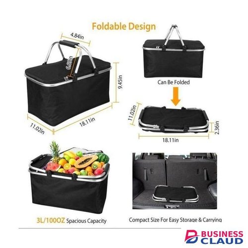 High Quality Insulated Picnic Foldable and Portable Large Capacity Bag