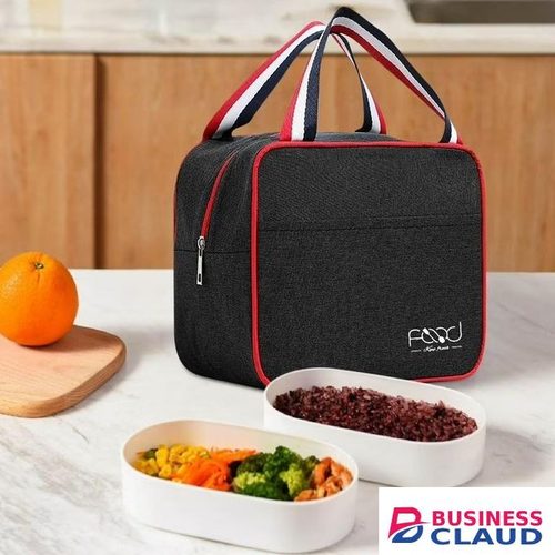 6L Insulated Square Lunch Bag With Carry Handles