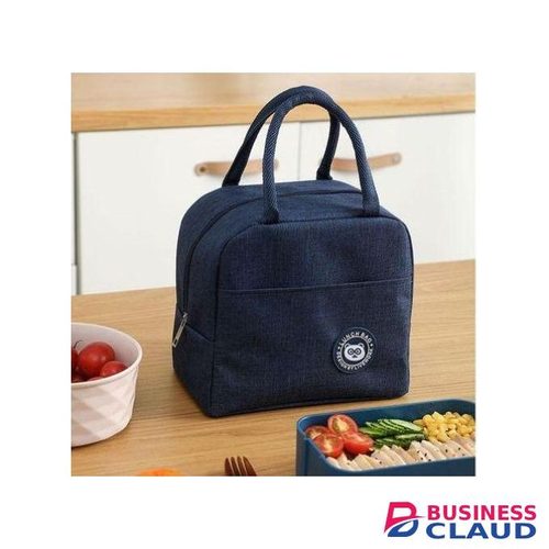 Portable Canvas Lunch Bag Thermal Insulation Bag