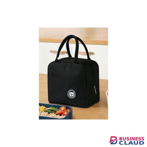 Thermal Insulated Lunch Box Bag Black