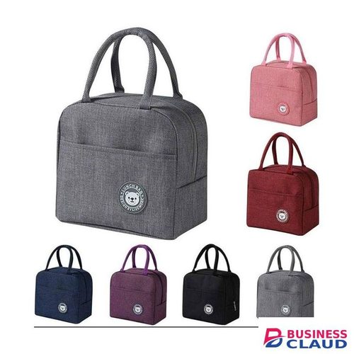 Hot Selling Portable Canvas Lunch Bag For Work Or Picnic Insulated Bag