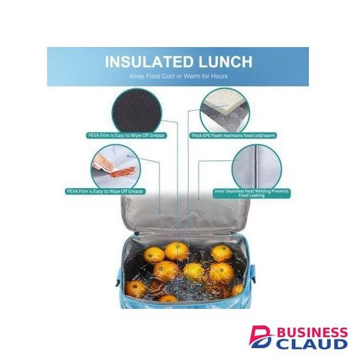 Large capacity insulated lunch bag, waterproof picnic bag, cooler bag