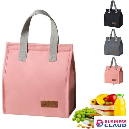 Portable Thermal Insulated Tote Lunch Bag – High-Capacity Leakproof Cooler Bag with Reinforced Handles for Office, School, Picnic, and Travel