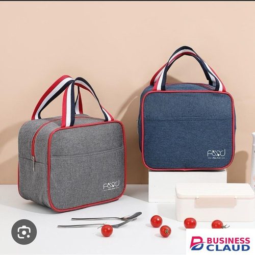 6L Large Insulated Square Lunch Bag With Dual Carry Handles – Premium Reusable Thermal Lunch Box Tote For Women & Men, Leakproof Cooler Handbag For Food Storage, Travel, Office Work, School Meals, Outdoor Picnics & Daily Use