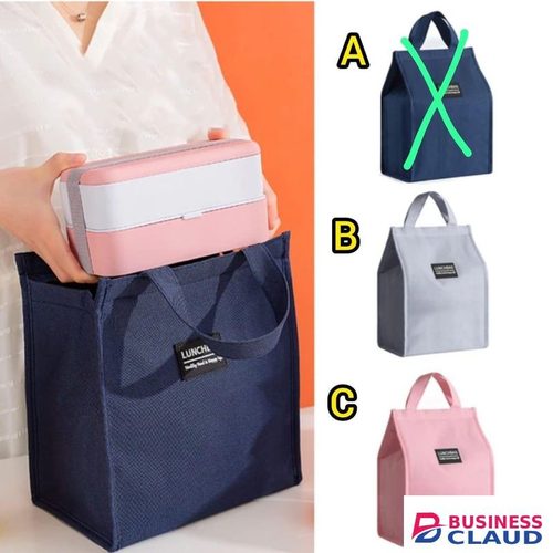 Bento fashion insulated lunch bag large capacity for breakfast box organiser cooler picnic Travel bag