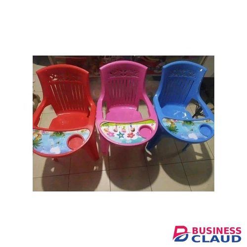 Mult colour Kids Feeding Chairs With Tray