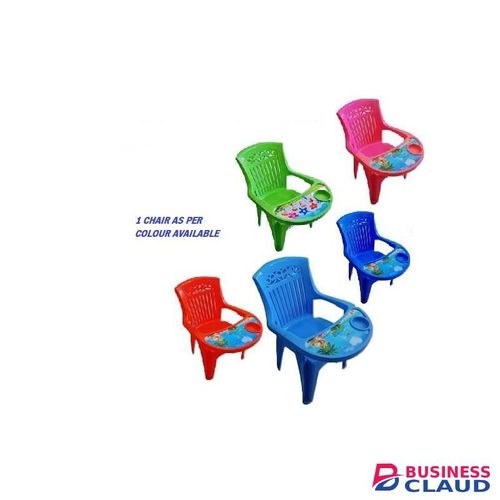 Plastic Baby Feeding Chair with a detachable Food Tray – 1 Piece (Assorted Colors)