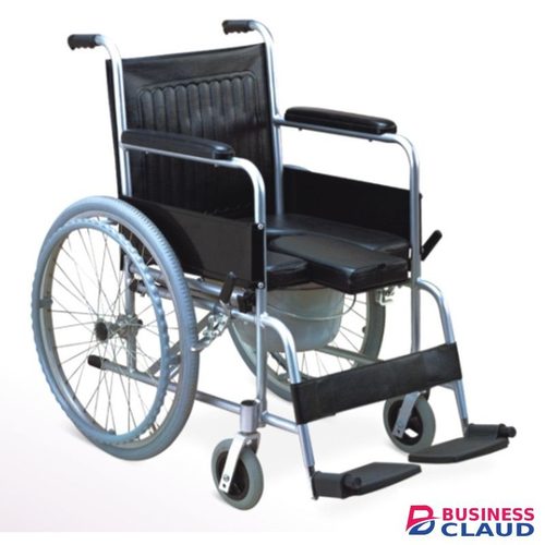 erovita Wheelchair With Optional Commode - Black