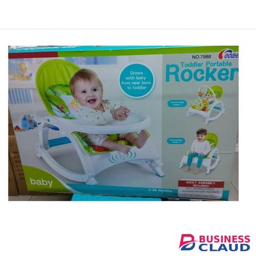 Baby Rocker With Dining Table, Music And Vibration Baby Rocker Swing Chair 1-3 Years