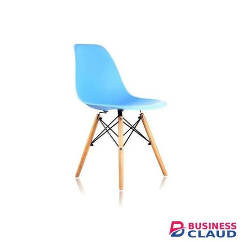 Eames Outdoor Chair – Blue, Heavy-Duty, Modern Design, Suitable for Home & Office