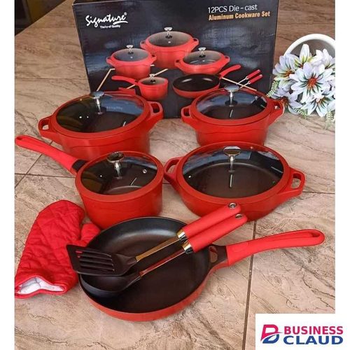 Durable non-stick cookware set in 1-6-0-l-pcp1000-b5