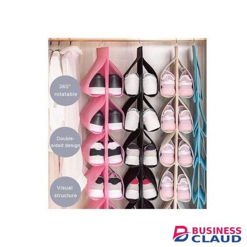 12 Grid Door Hanging Bag Closet Wardrobe Shoe Organizer