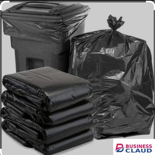 Premium 50Pcs Bin-Liners Trash Bags- Large Full