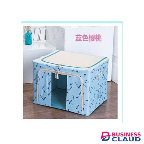 Steel Frame Storage Box For Closet Organization - 50 X 40 X 33CM -66ltrs