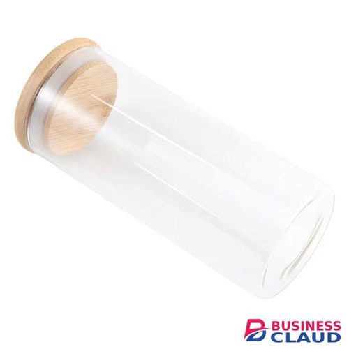 5 SETS OF GLASS STORAGE CONTAINERS WITH BAMBOO LID