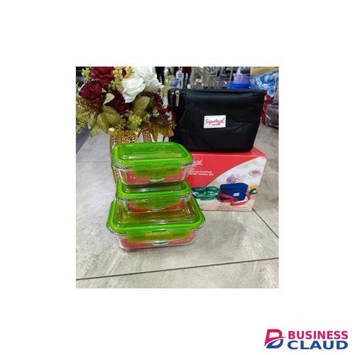 Signature Food Grade Glass Lunch Box Set