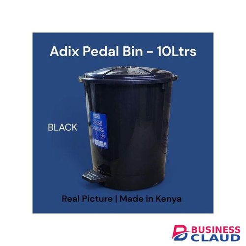 Adix Pedal Dust Bin – 10 Litres offers a clean and convenient waste disposal solution for homes, offices, and commercial spaces. perfect for bathrooms, kitchens, and work areas where space is limited