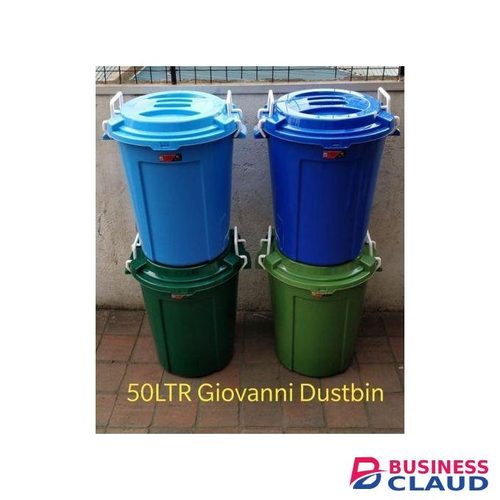 Complast 1pc Giovanni 50 Litres Dust Bin durable and practical waste management solution designed for everyday use. Built from high-quality plastic, it offers ample capacity for medium to large households, offices, schools, or commercial spaces