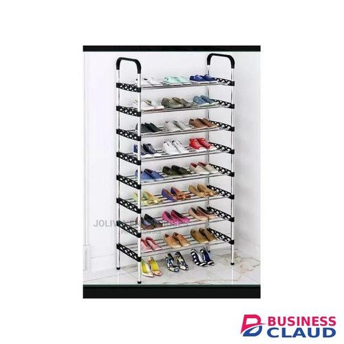 TC Portable shoe Rack holding 21 pairs - black
