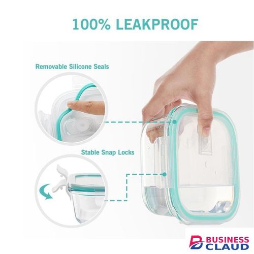 Food grade glass lunch box