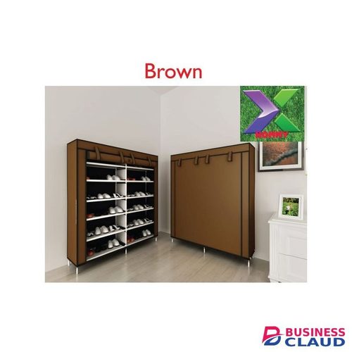 HOMMY 36Pairs Classy Portable Shoe Rack