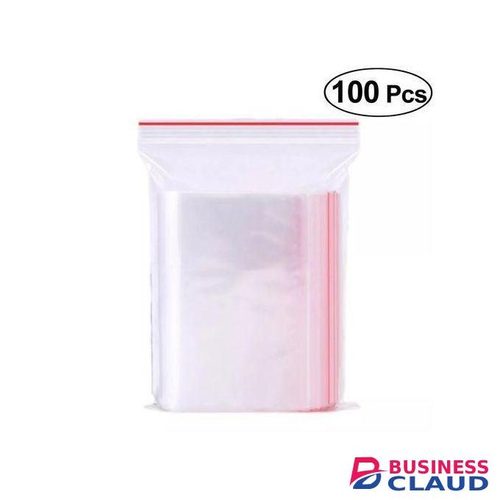 100 Pcs Ziplock Zip Lock Re- Usable Bags 1KG/2KG Capacity