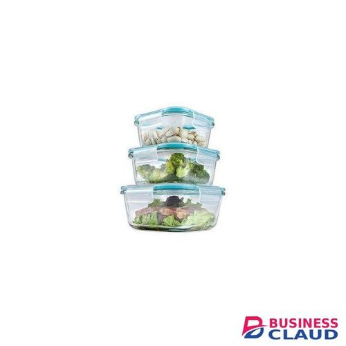 3in1 glass Preservation Bowls with air tight silicon covers