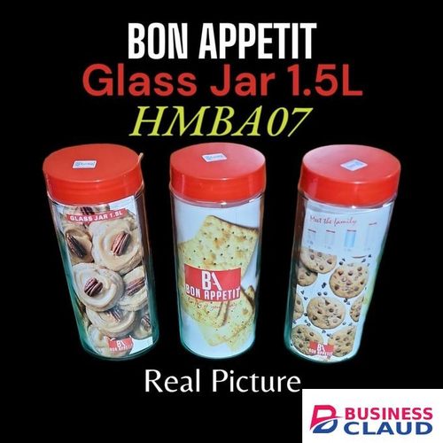 Bon Appetit Glass Storage Jar