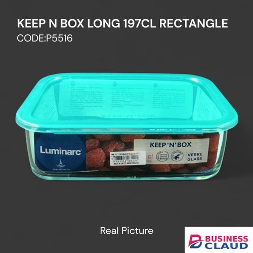 Luminarc 1.9 Ltrs Glass Lunch Box