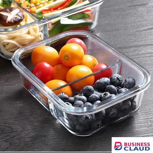 1040ml High borosilicate Glass food containers