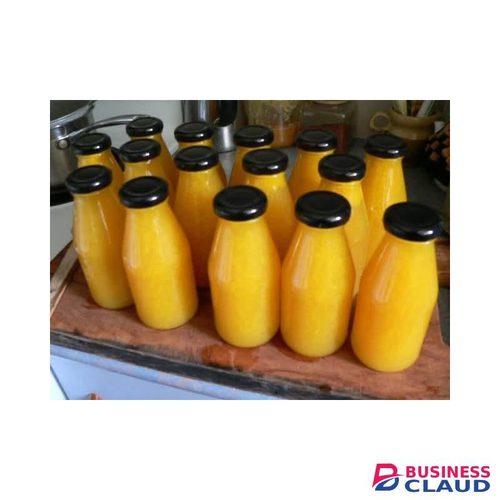 500ml Milk, Juice Glass Jar with Airtight Lids Storage jars 6pcd